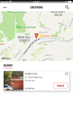 Secret Pizza Screenshot 1