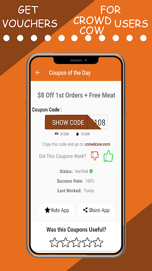 Vouchers for Crowd Cow users Screenshot 3