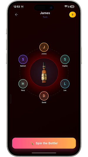 Truth or Dare: Spin The Bottle Screenshot 1