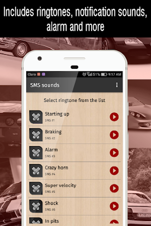 car ringtones for phone, car sounds and ringtones Screenshot 3