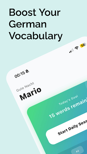 Wortaso: German Vocabulary App Screenshot 0
