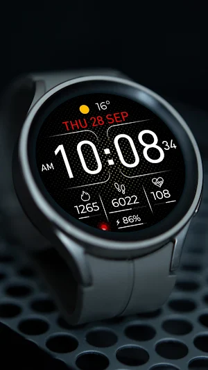 Digital DIGR Sport Watchface Screenshot 1