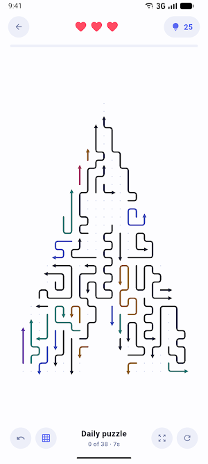 Arrow Escape: Line Puzzle Screenshot 1