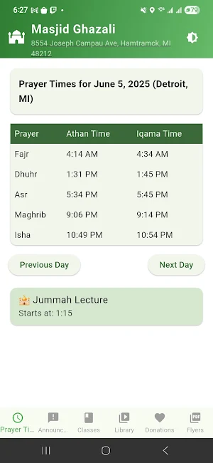 Masjid Ghazali Screenshot 1