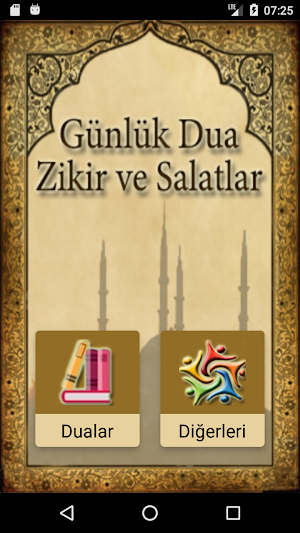 Günlük Dua Zikir ve Salatlar Screenshot 0