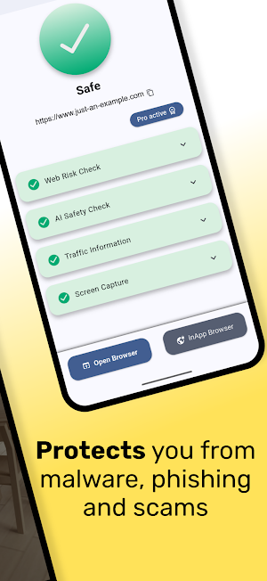 DetectQR: Safe QR Code Scanner Screenshot 1