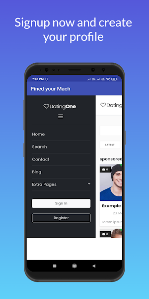 Date Mate: Chat with Singles Screenshot 1
