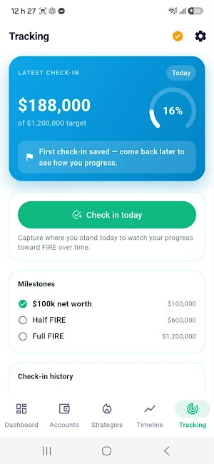FIRE Calculator US Screenshot 1