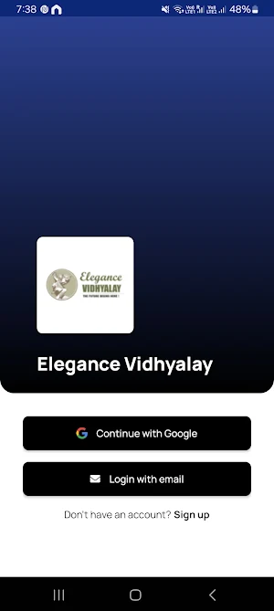 Elegance Vidhyalay Screenshot 0