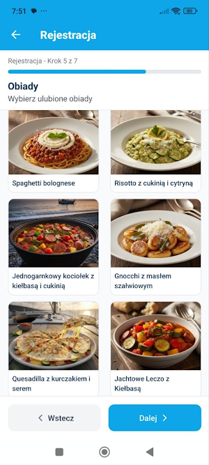 Menu Rejs Screenshot 2