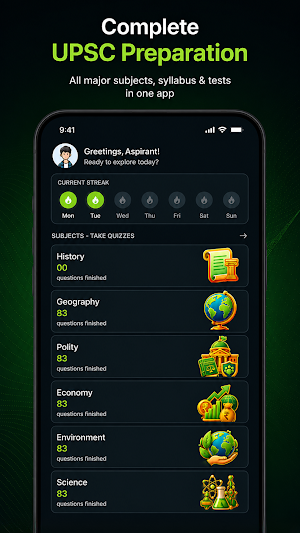 OnlyUPSC : UPSC Prelims App Screenshot 0