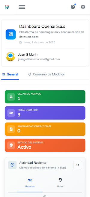 Whatoko Health Entidades Screenshot 1