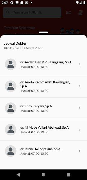 Antrian RSUD dr.Doris Sylvanus Screenshot 3