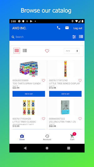 AWD: American Wholesale Dist screenshot 1