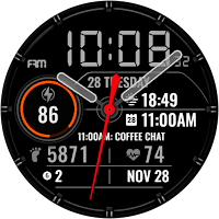 ALX08 Hybrid Watch Face