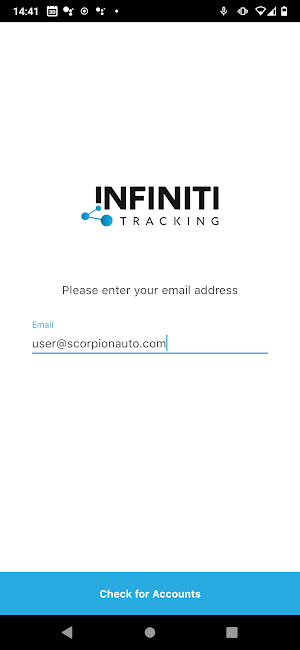 Infiniti Tracking Screenshot 0