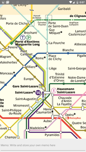 PARIS METRO MAP RATP AIRPORT ACCESS Screenshot 3
