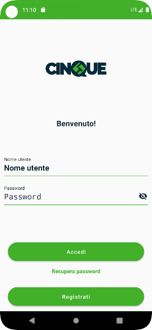 Cinque car sharing Screenshot 0
