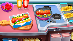 Street Food Cooking & Serving Screenshot 1