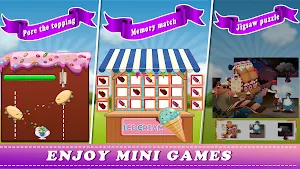Ice Cream Dessert Factory: Ice Popsicle Game Screenshot 2
