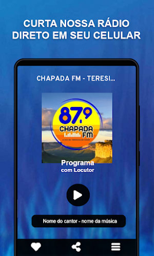 CHAPADA FM - TERESINA DE GOIÁS Screenshot 1