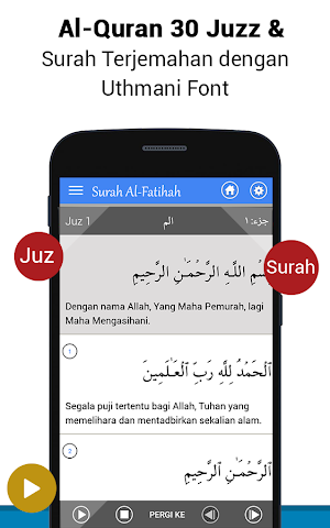 Al Quran Bahasa Melayu MP3 Screenshot 1