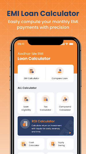 Aadhar Me EMI Loan Calculator Screenshot 0