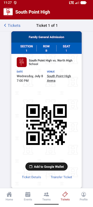 South Point High Athletics Screenshot 2