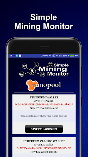 Simple Mining Monitor Screenshot 3