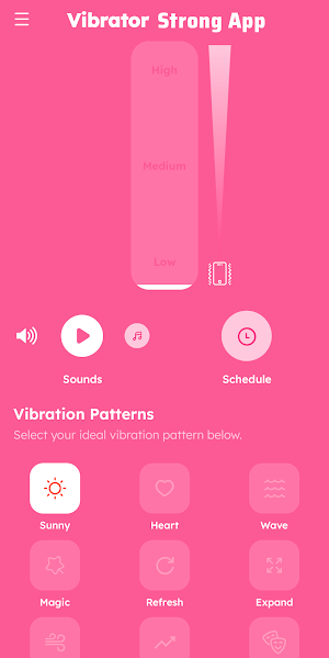 Strong Vibration App Screenshot 0