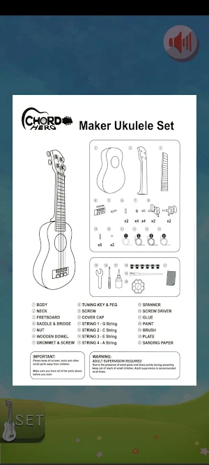 Maker Ukulele AR Instructions Screenshot 2