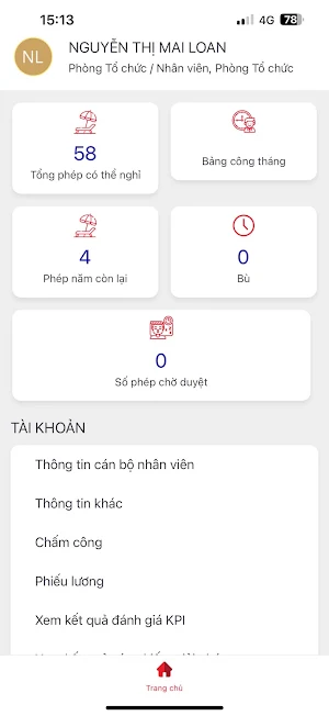 HRM Vicem Hải Phòng Screenshot 3