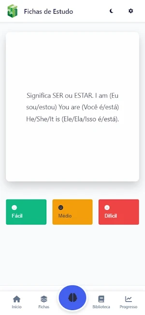 Fichas de Estudo Screenshot 1