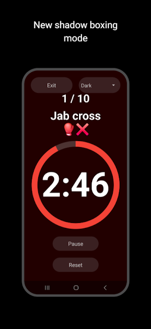 Fight Clock: Boxing/HIIT Timer Screenshot 3