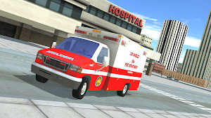 Ambulance Simulator - Car Driving Doctor Screenshot 0