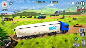 Heavy Truck Simulator Game 3D Screenshot 0