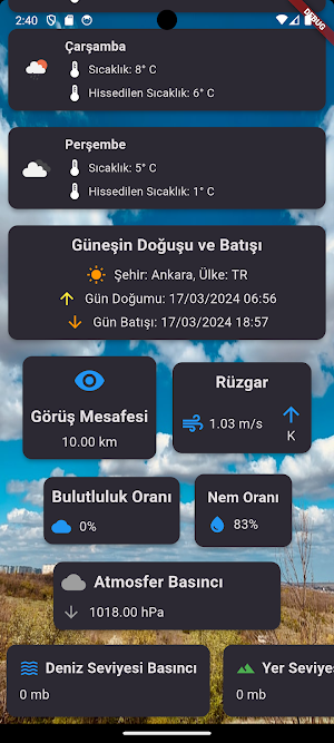 Hava Tahmini Screenshot 1