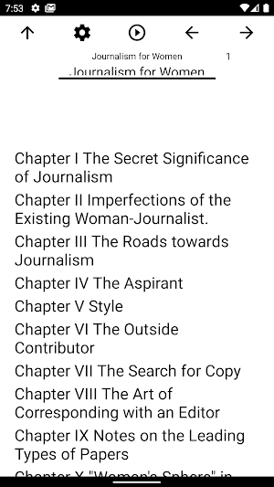 Book, Journalism for Women Screenshot 0