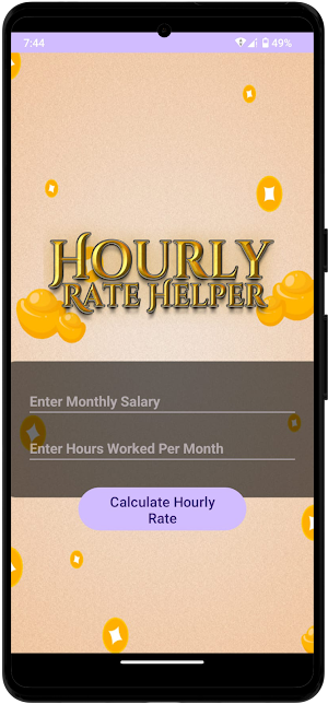 Hourly Rate Helper Screenshot 0