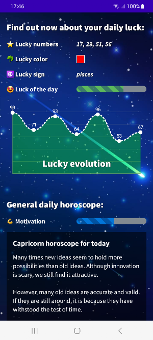 Capricorn Daily Horoscope 2023 Screenshot 3