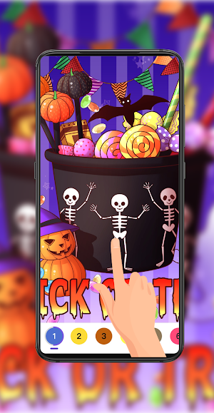 Halloween Horror Nights：Color Master Screenshot 0