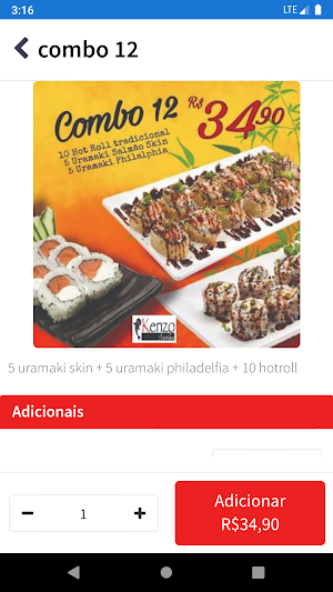 Kenzo Sushi Screenshot 1