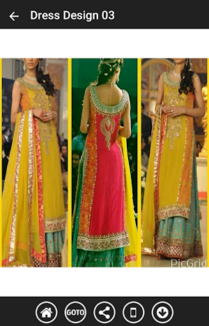 Kubet 2024 Mehandi Dresses Screenshot 2