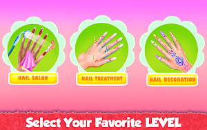 Beauty Girl at Nail Salon Screenshot 1