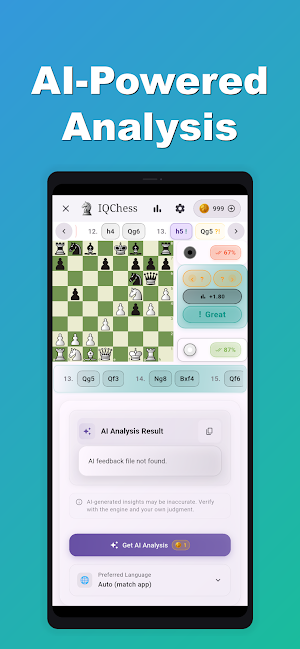 IQChess: AI GPT Chess Coach Screenshot 0