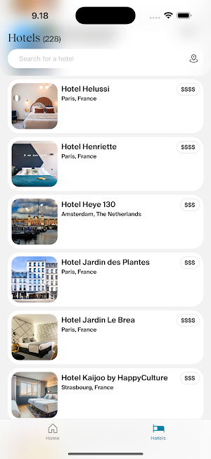 Valpas Hotels Screenshot 1