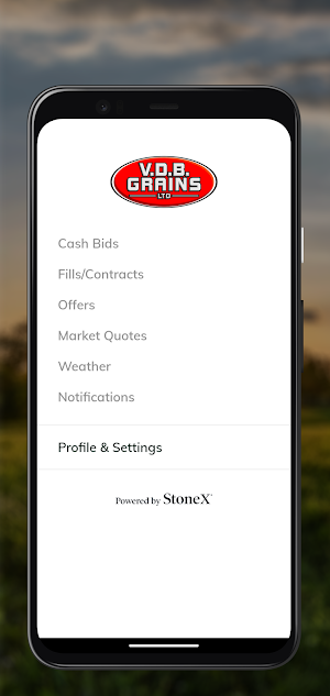 V.D.B. Grain LTD Screenshot 1