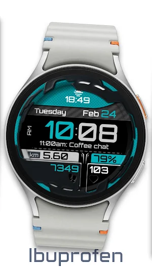 Ibuprofen Watch Face Screenshot 2
