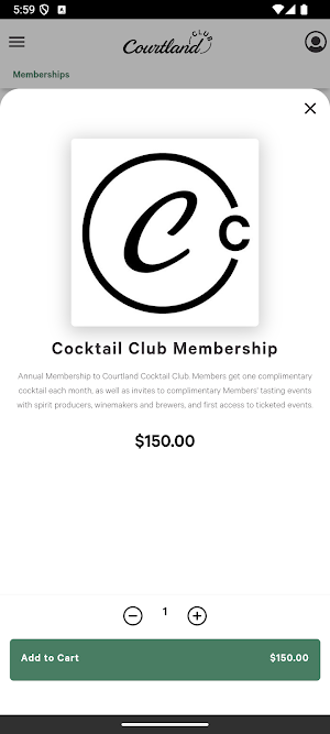Courtland Club Screenshot 2