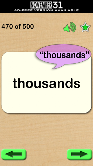 Fry Words (Free) Screenshot 0